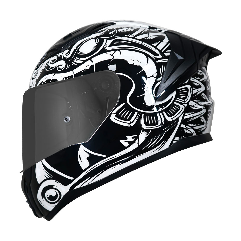 FF810 AZTECA GRIS BLANCO -VISELSILVER