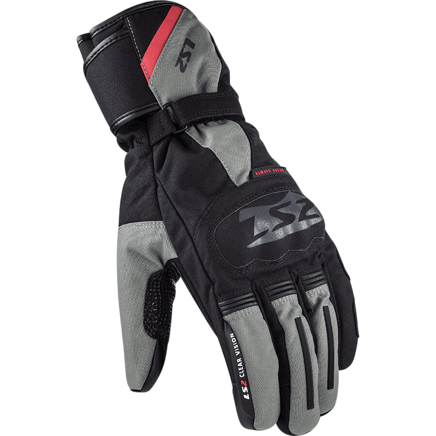 GUANTES SNOW NEGRO - GRIS