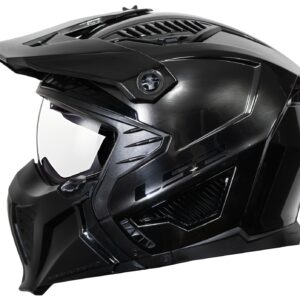 Casco abierto para motociclista LS2 OF606 JEANS titanio - ECE2206