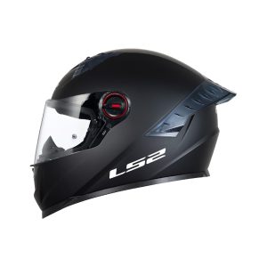 Casco integral para moto LS2 FF816 SOLID negro mate - V. CLARO -ECE2206