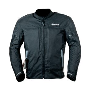 Casaca para moto para hombre KRATOZ RIDER negro CE