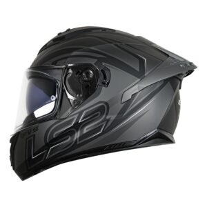 Casco integral para moto LS2 FF806 STINGULAR negro mate / gris