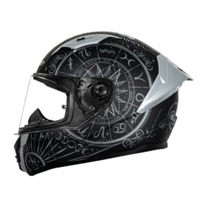 Casco integral para moto LS2 VIGO ASTROS negro mate / gris