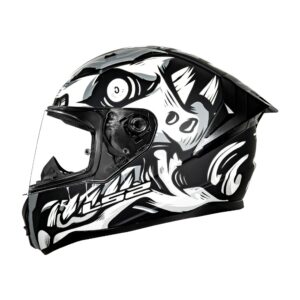 Casco integral para moto LS2 VIGO X-KULL negro mate / gris
