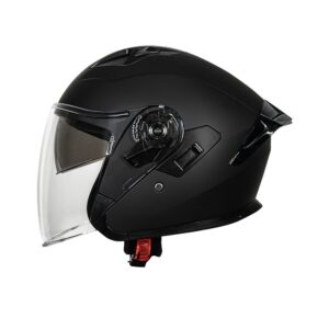Casco abierto para moto KRATOZ K15 SOLID negro mate – DOT