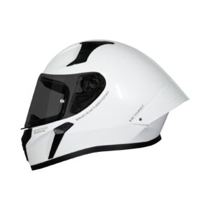 Casco integral para moto XKUDO X-357 SOLID blanco - V. HUMO