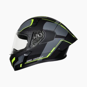 Casco integral para moto XKUDO X-357  SQUARE negro mate / gris