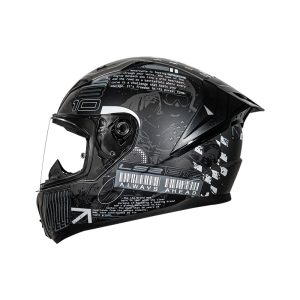 Casco integral para moto LS2 VIGO HISTORY negro mate / gris