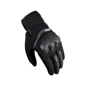 Guante para moto de hombre LS2 KUBRA negro