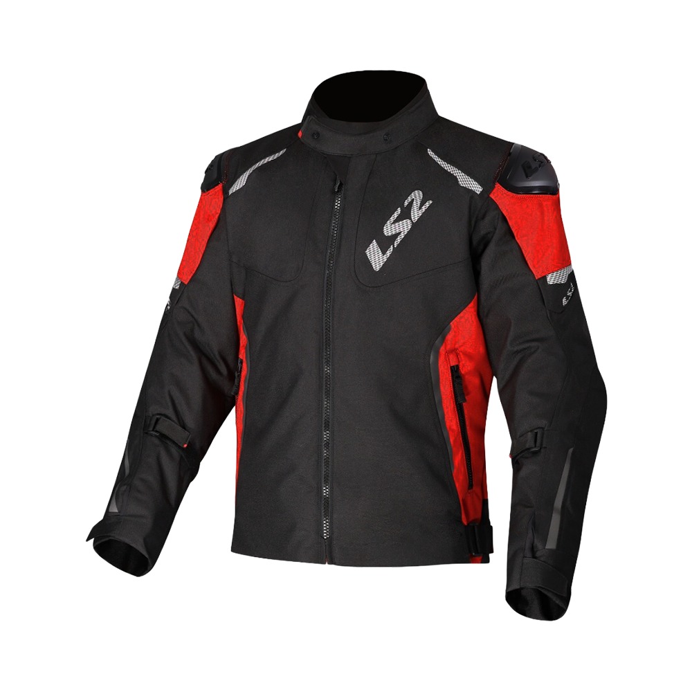 CASACA HOMBRE ZOOM NEGROROJO