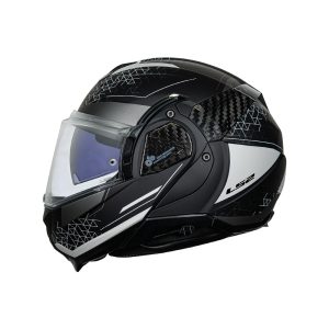 Casco articulado para moto LS2 FF910 ASTRAL gris mate - ECE2206