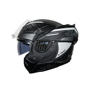 Casco articulado para moto LS2 FF910 ASTRAL gris mate - ECE2206