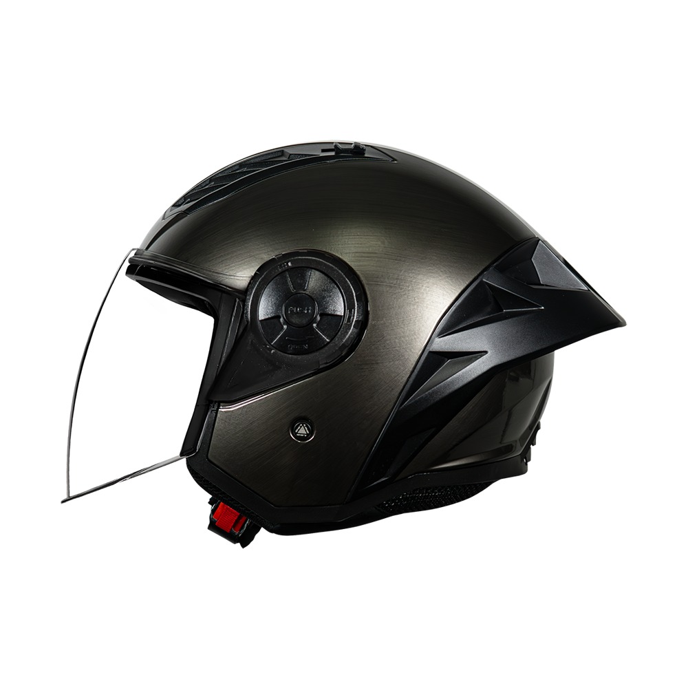 CASCO ABIERTO LS2 OF616 JEANS TITANIO -1