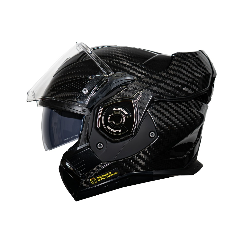 CASCO ARTIC. LS2 FF901 SOLID CARBON