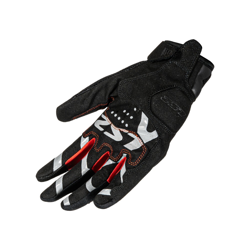 GUANTE LS2 HOMBRE RAY II NEGROROJO-1