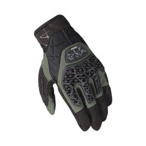 Guante para moto de hombre LS2 TERRAIN negro / verde