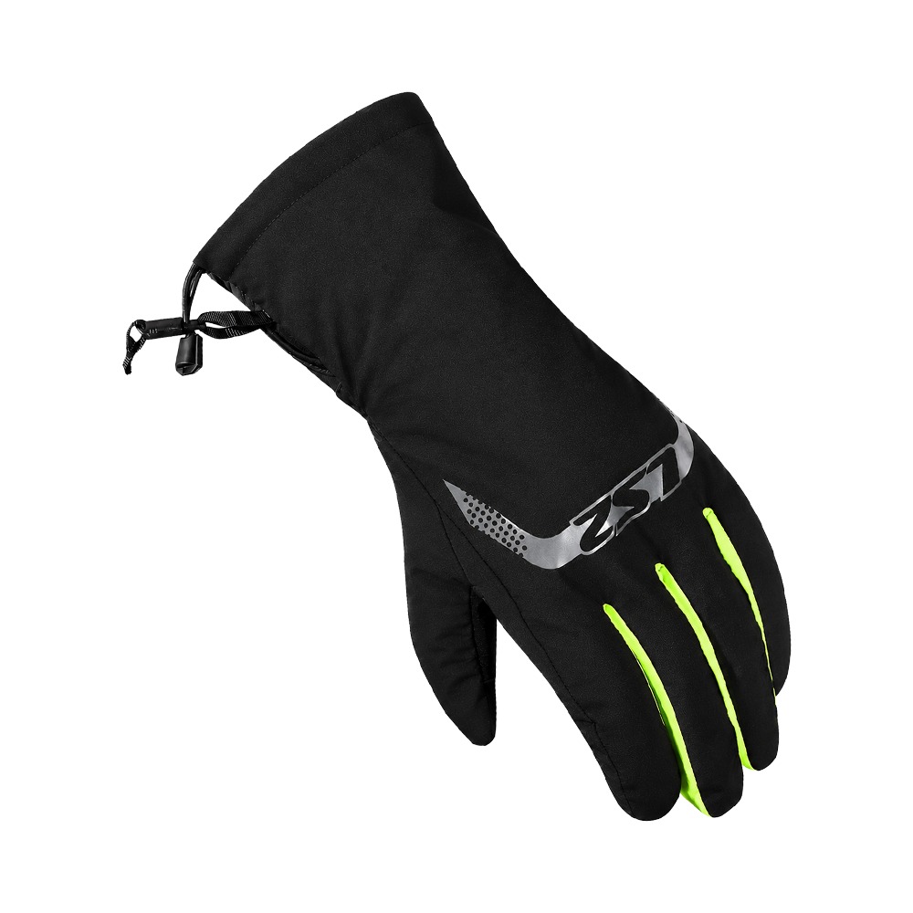 GUANTE LS2 THERMORAIN NEGROAMARILLOFLUO