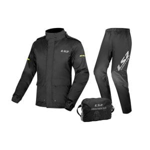 Traje LS2 para lluvia AQUA negro