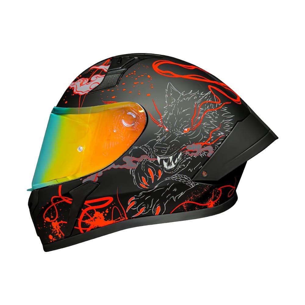 X-KUDO INT X-357 WOLFER NEGRO MATEROJO V-REVOREDSPNM