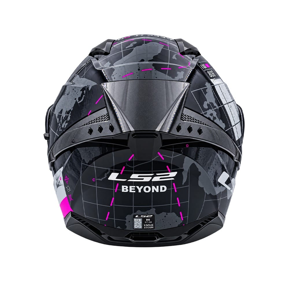 CASCO INT LS2 FF806 BEYOND AZUL NAVYPURPURA -VCL-1
