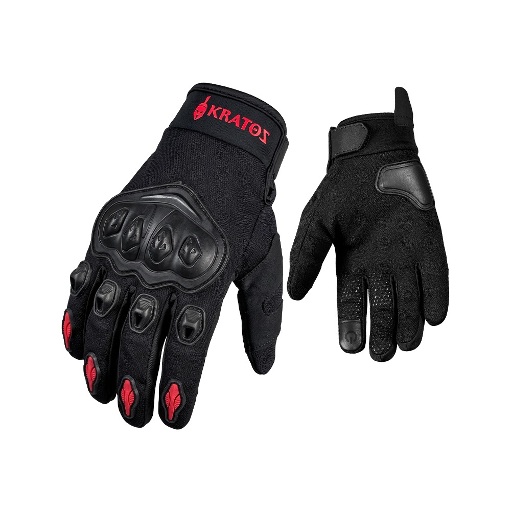 GUANTE KRATOZ HOMBRE WAR NEGROROJO